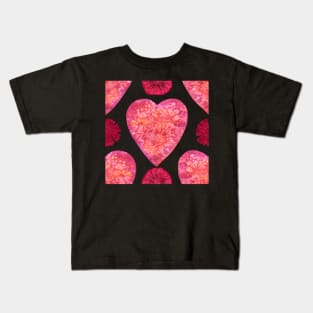 Hearts and Flowers for Valentine's Day Kids T-Shirt